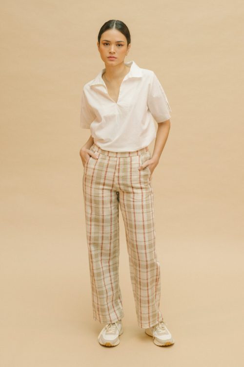 Pantalón cuadros caldero