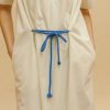 Vestido amplio crudo