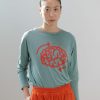 Camiseta manga larga estampado «Brain»
