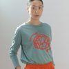 Camiseta manga larga estampado «Brain»