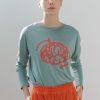 Camiseta manga larga estampado «Brain»
