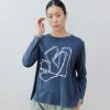 Camiseta manga larga estampado «Garabato»