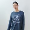 Camiseta manga larga estampado «Garabato»