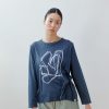 Camiseta manga larga estampado «Garabato»