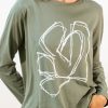 Camiseta verde caqui