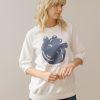 Sudadera cruda «corazón»