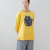 Sudadera amarilla «corazón»