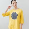 Sudadera amarilla «corazón»