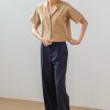 Pantalón amplio azul