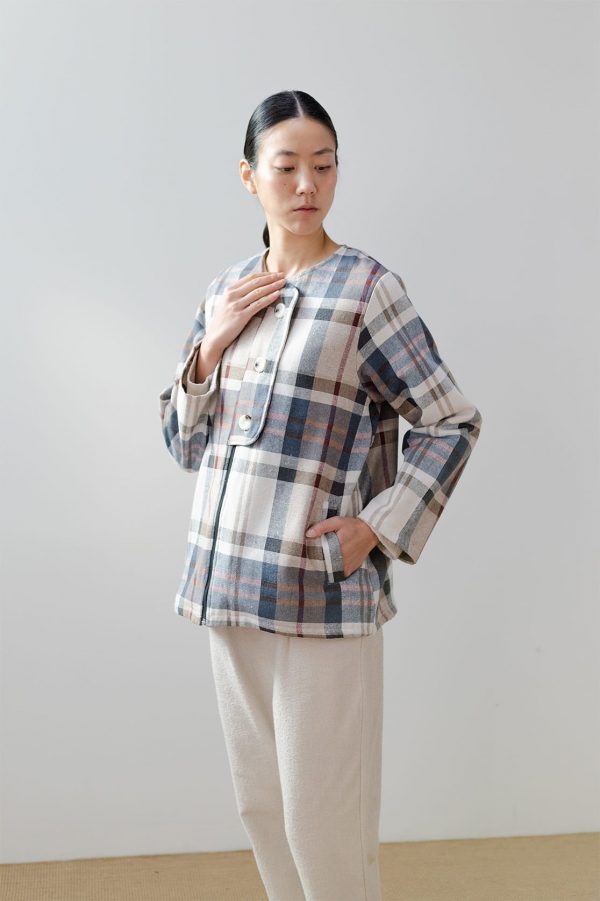 Chaqueta de cuadros