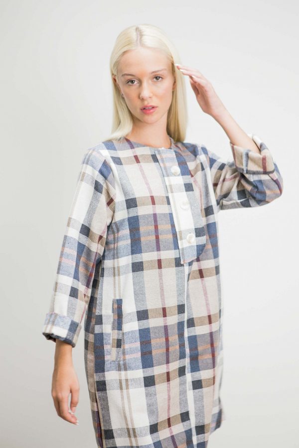 Vestido de cuadros
