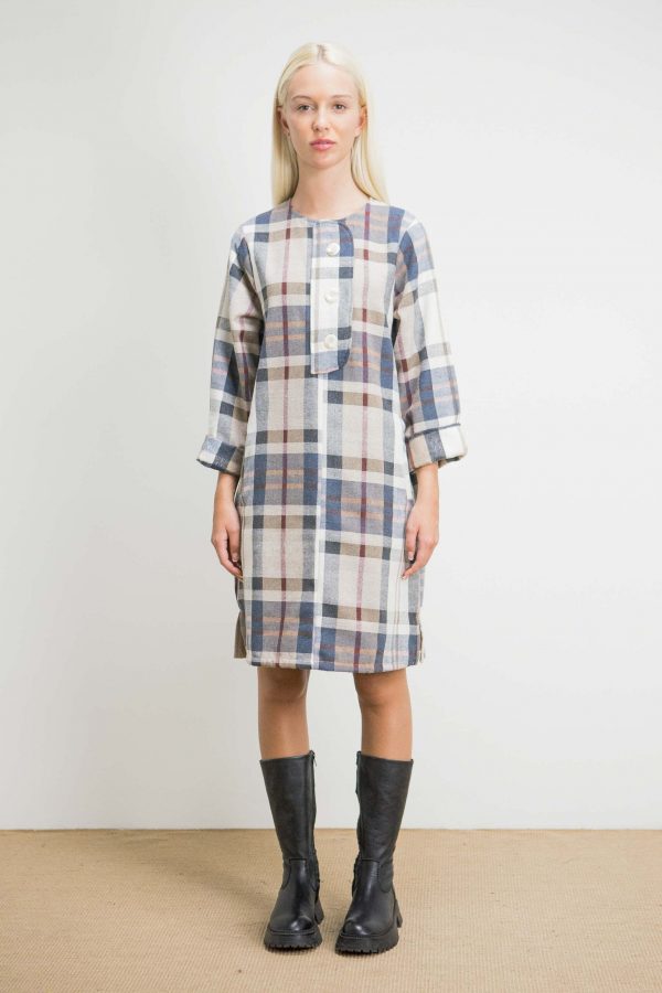 Vestido de cuadros