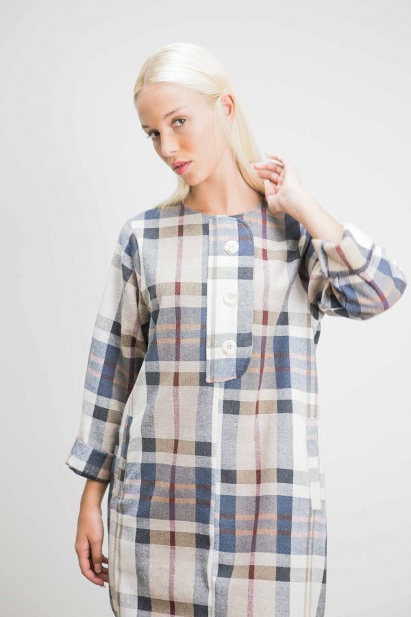 Vestido de cuadros