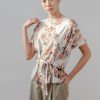 Blusa estampado japonés