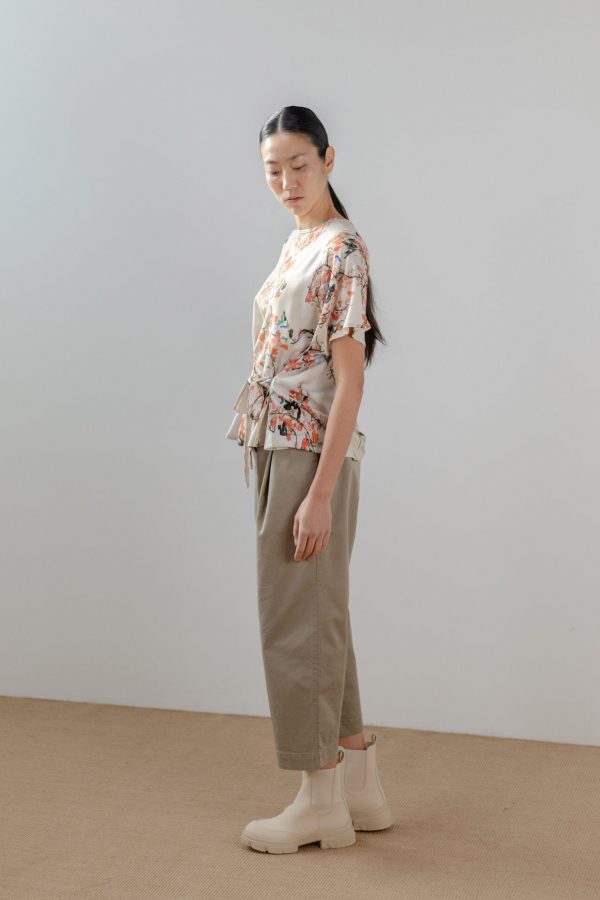 Blusa estampado japonés