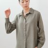 Camisa verde seco