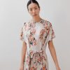 Vestido estampado japonés
