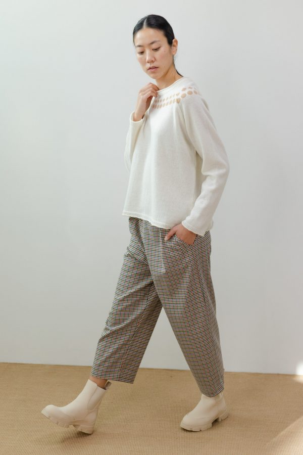 Jersey crudo detalles camel