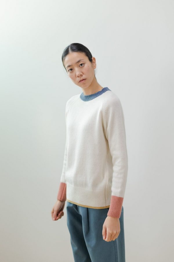 Jersey crudo detalles colores