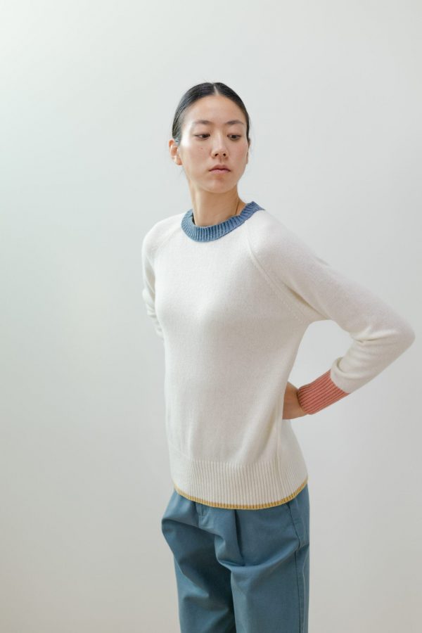 Jersey crudo detalles colores