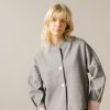 Chaqueta gris jaspeado