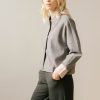 Chaqueta gris jaspeado