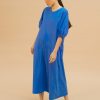 Vestido largo azul