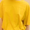 Top con goma amarillo mostaza