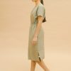 Vestido verde midi