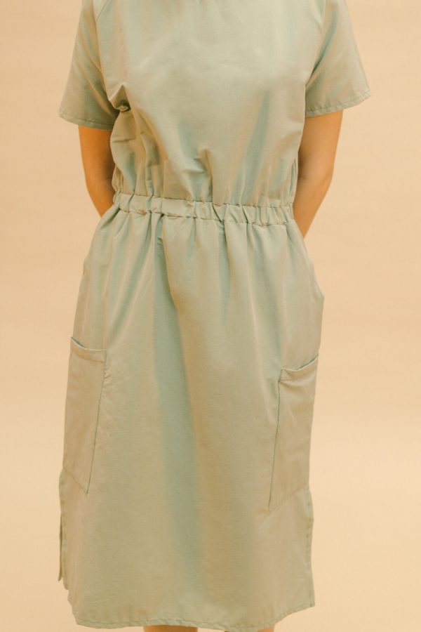 Vestido verde midi
