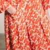 Falda estampada larga