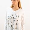 Camiseta manga larga pájaros