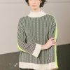 Jersey oversize negro y flúor