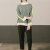 Jersey oversize negro y flúor