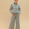 Pantalón amplio pata de gallo