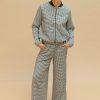 Pantalón amplio pata de gallo